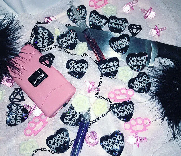 BABY GOTH CHOKERS