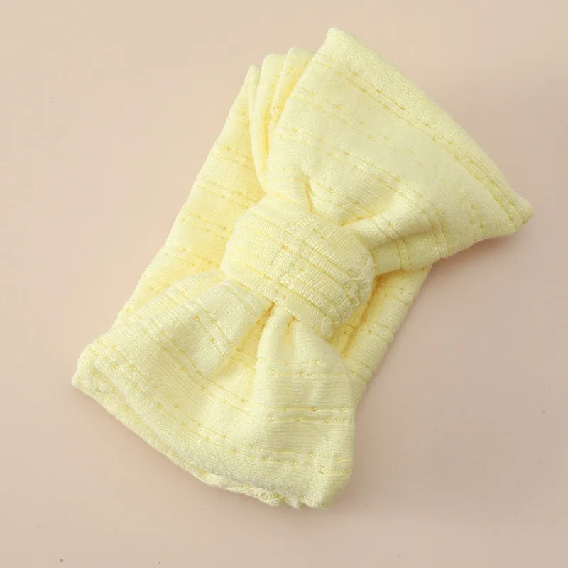 Baby Headband/ Babies Cotton Knitted Hair Band for 4-6 yrs