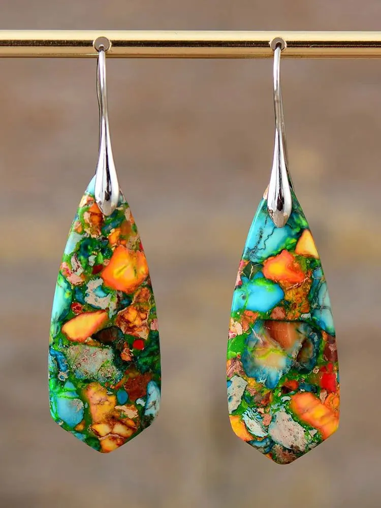 Bohemian Jaspers Earrings Collection