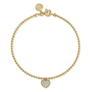 Bujukan Heart Charm Bracelet