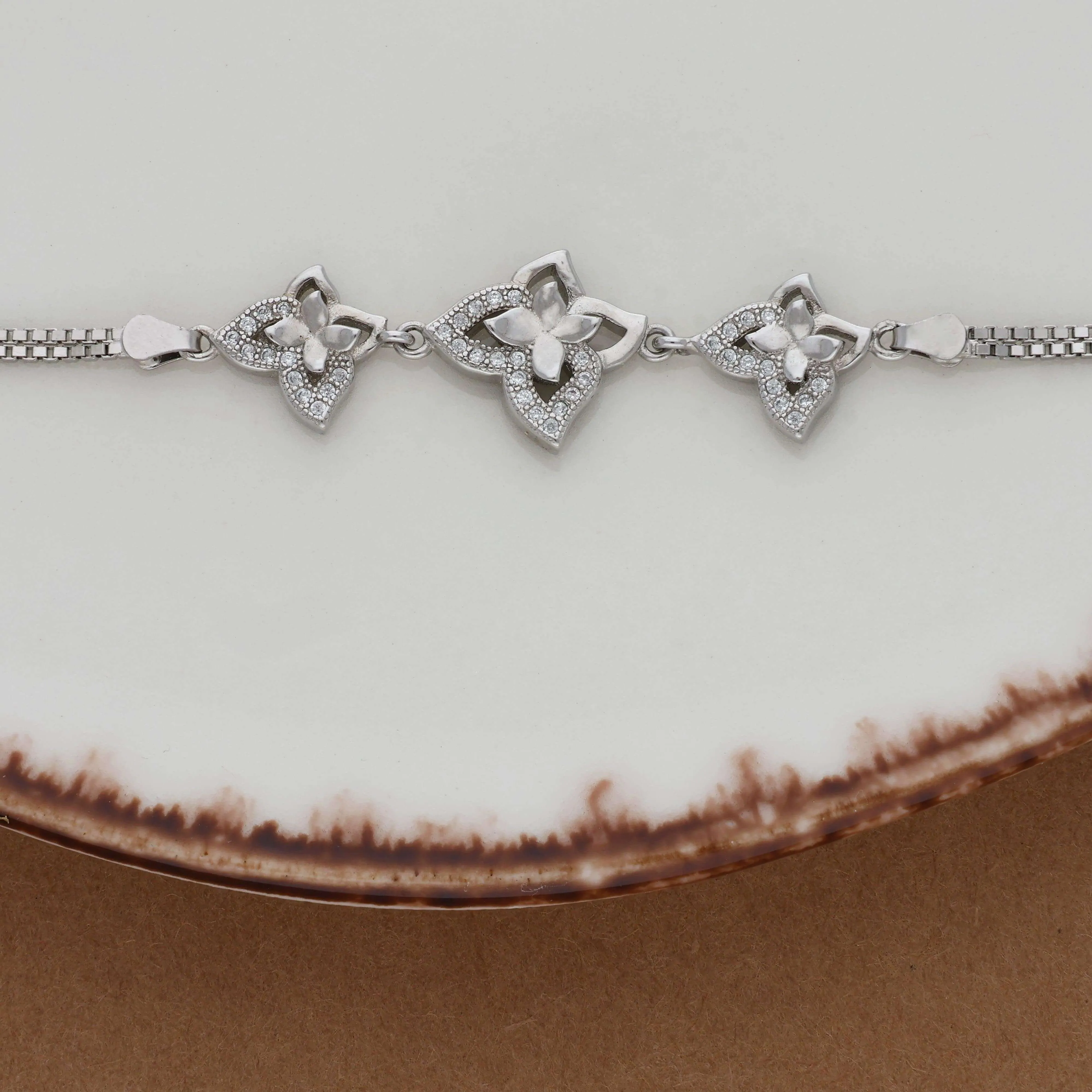 Butterfly Silver Bracelet