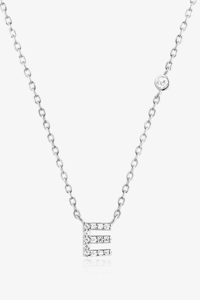 Charm Identity 18k Gold Initial Necklace