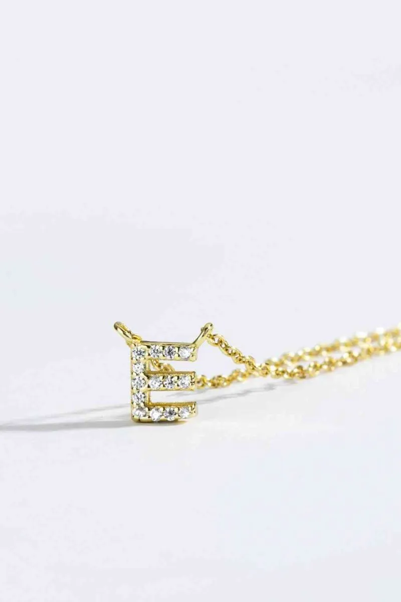 Charm Identity 18k Gold Initial Necklace