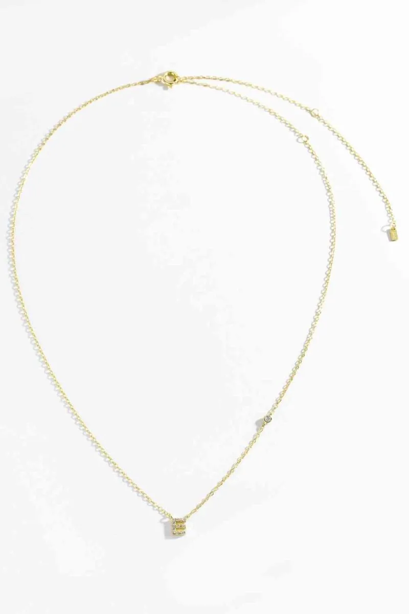 Charm Identity 18k Gold Initial Necklace