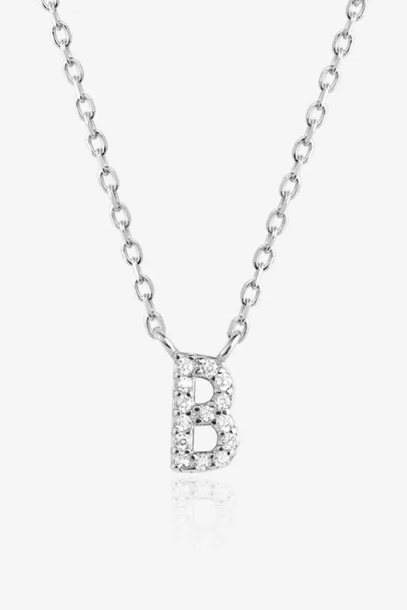 Charm Identity 18k Gold Initial Necklace