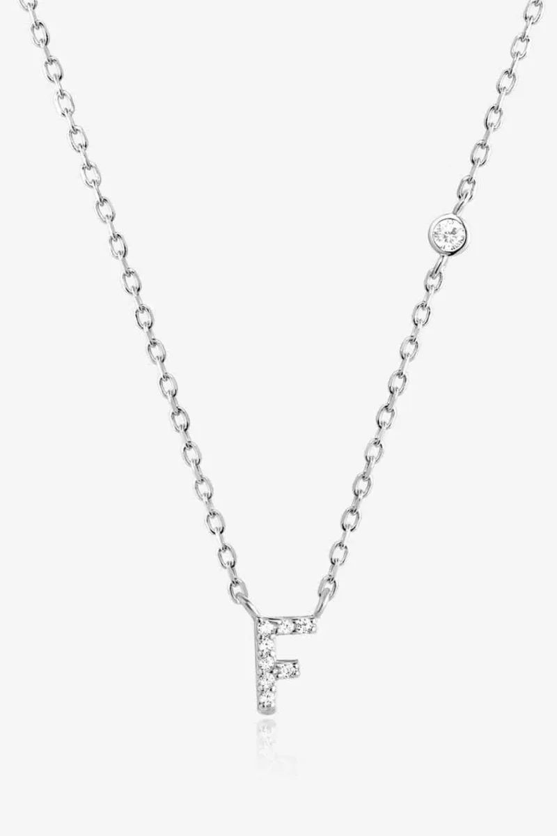Charm Identity 18k Gold Initial Necklace