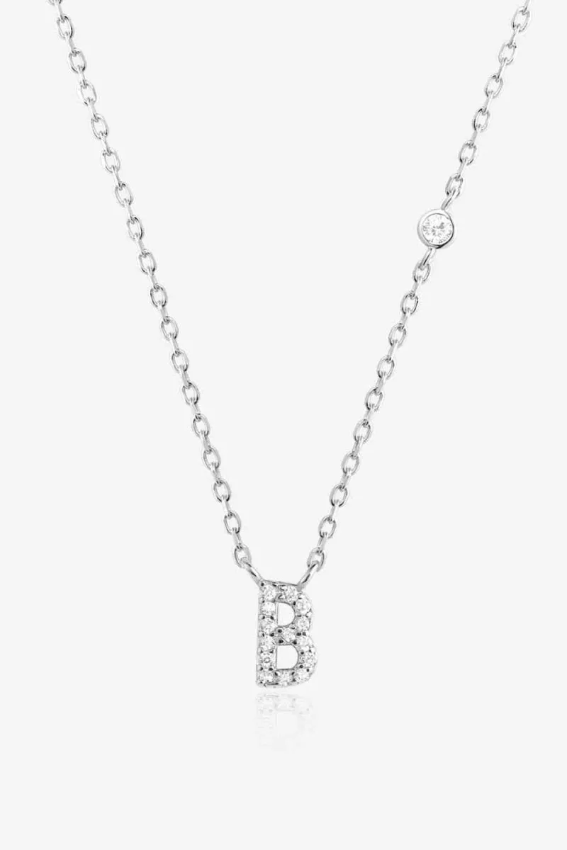 Charm Identity 18k Gold Initial Necklace