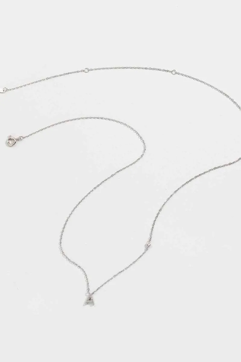 Charm Identity 18k Gold Initial Necklace