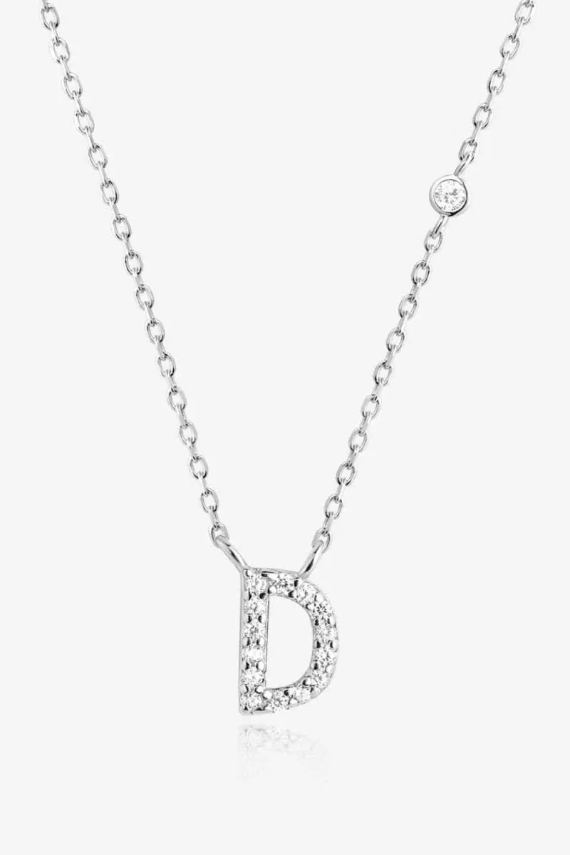 Charm Identity 18k Gold Initial Necklace