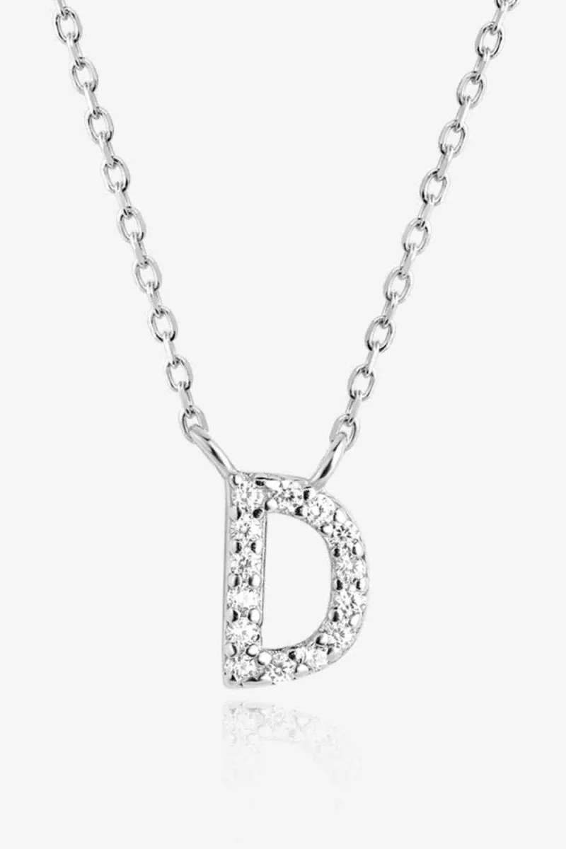 Charm Identity 18k Gold Initial Necklace