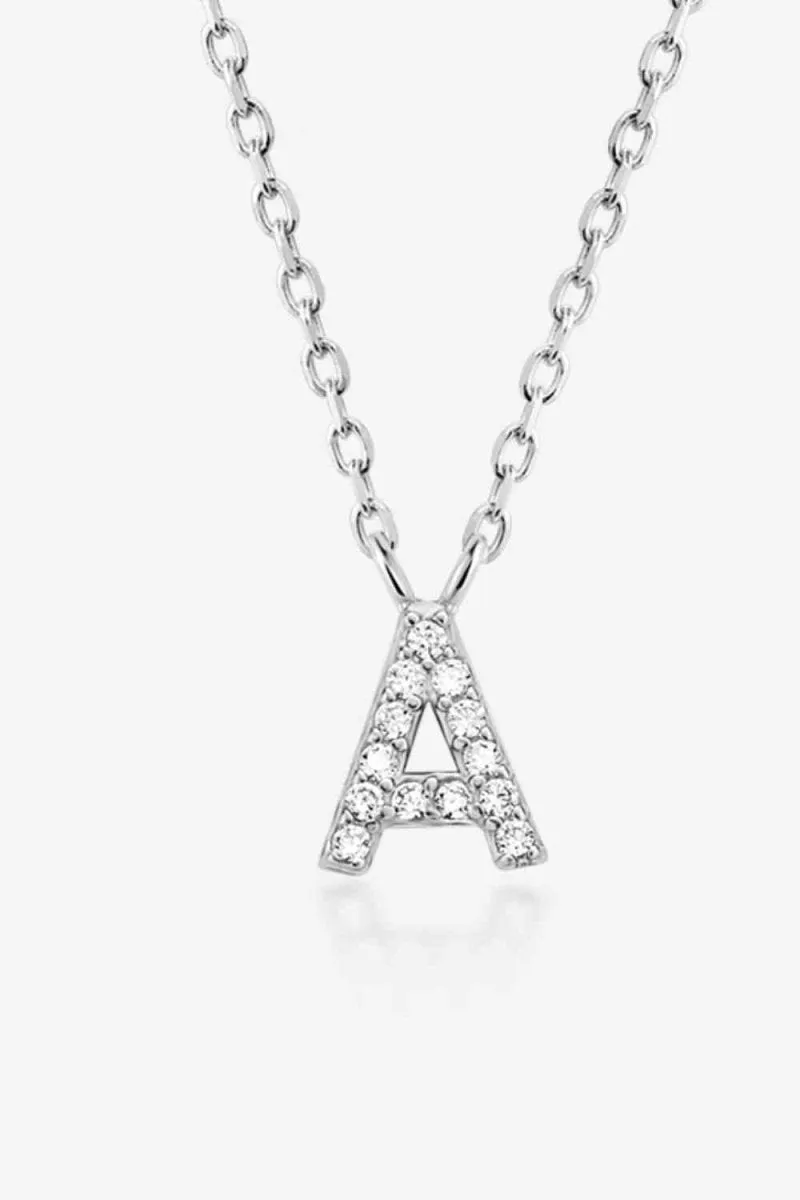 Charm Identity 18k Gold Initial Necklace