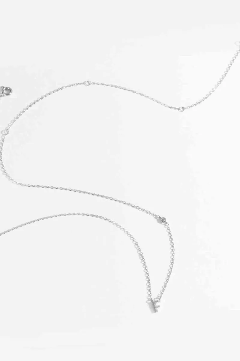 Charm Identity 18k Gold Initial Necklace
