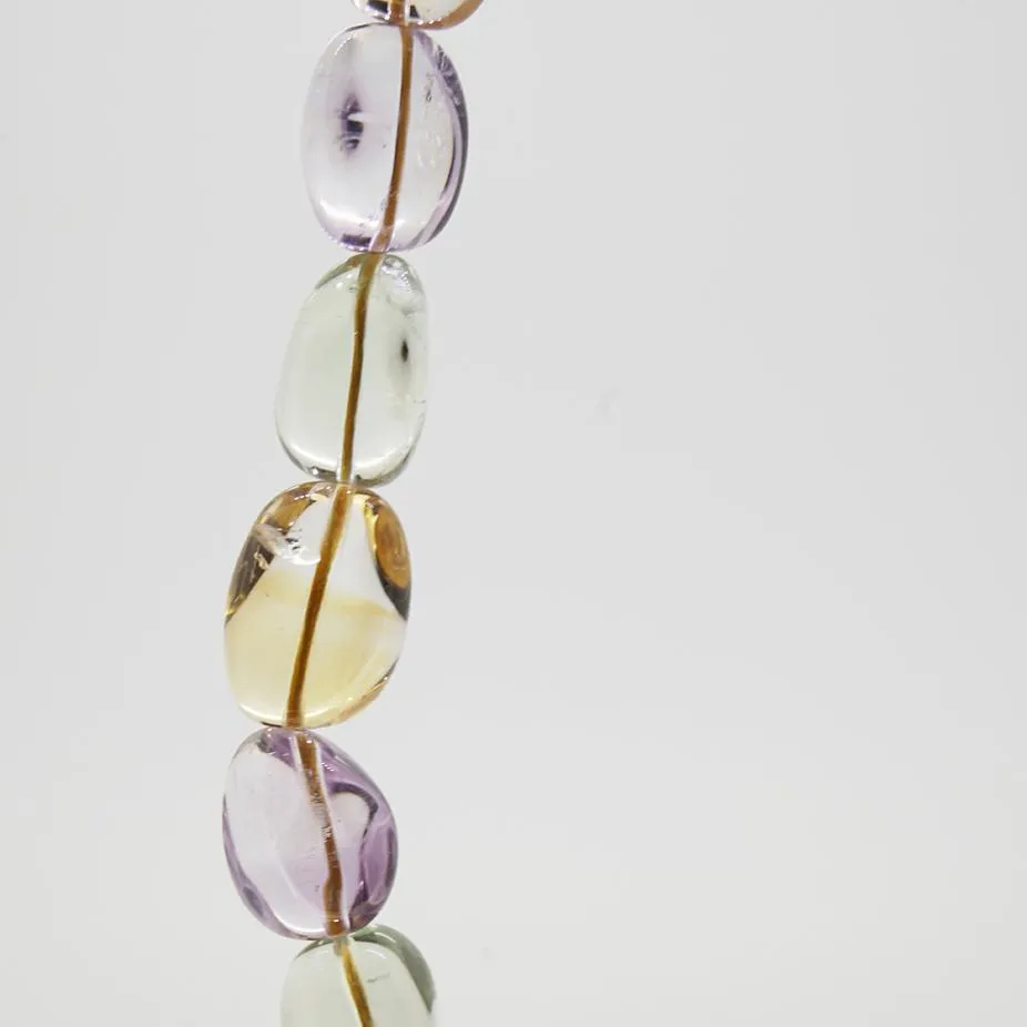 Citrine, Prasiolite, and Amethyst Tumble (M)