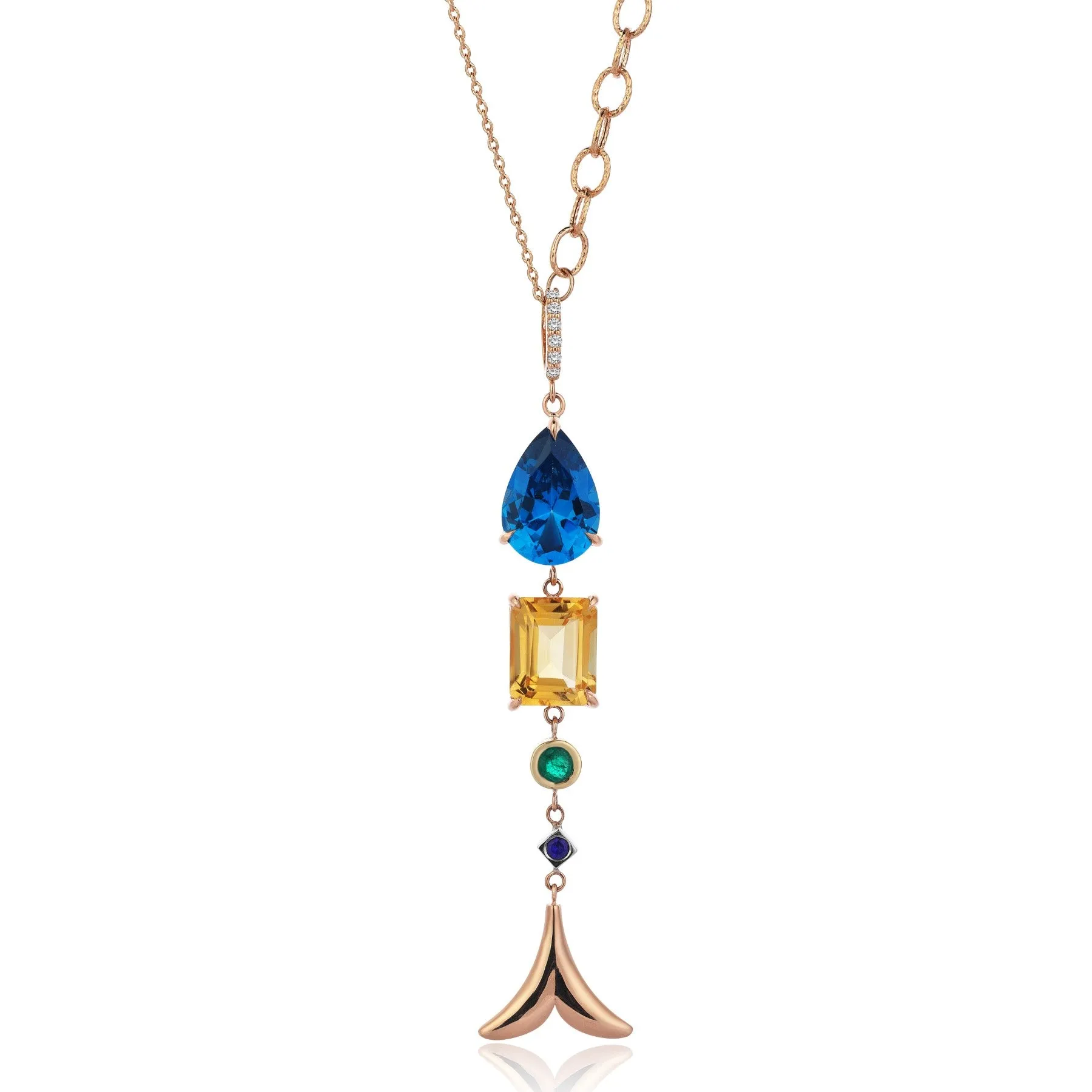 Colorful Fish Necklace