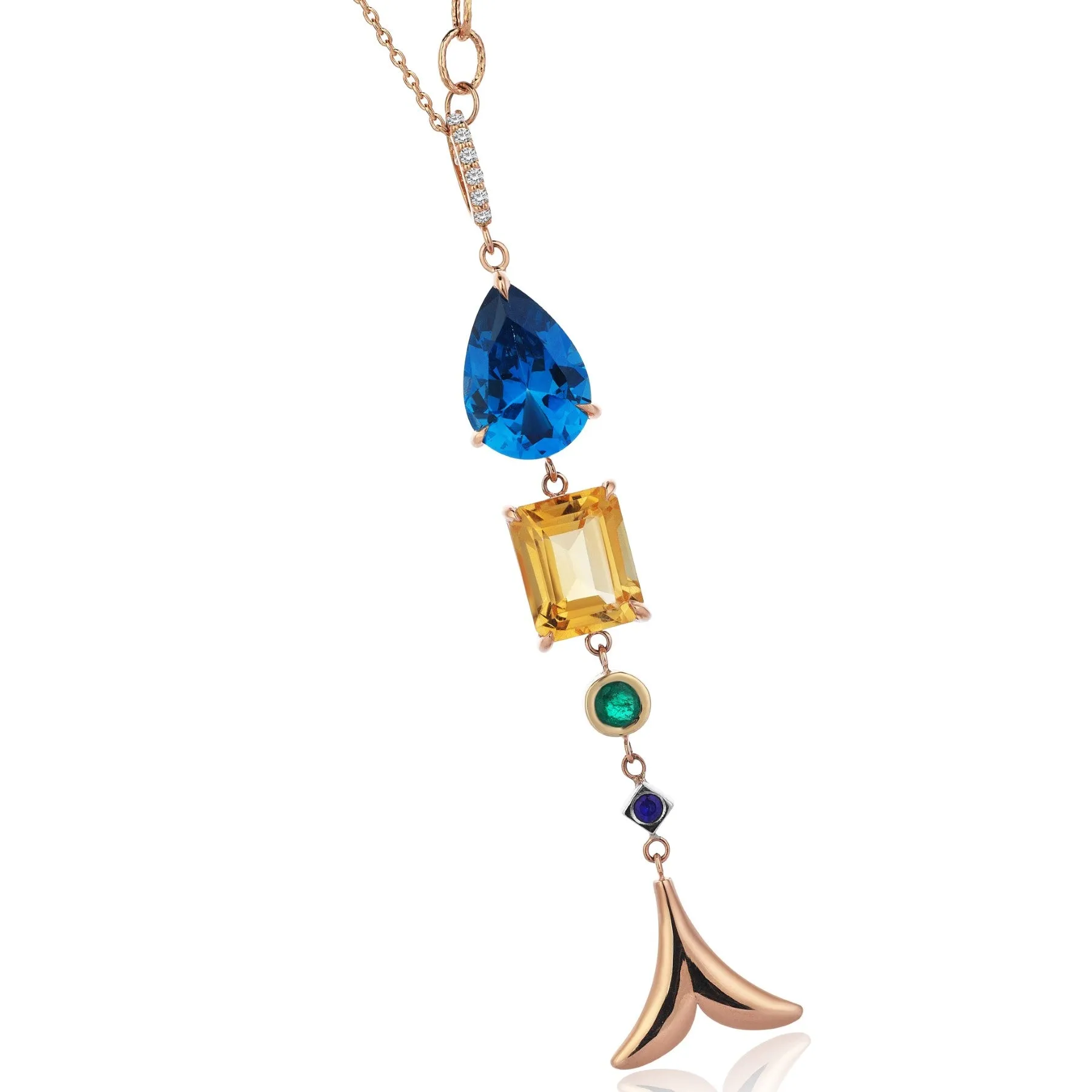 Colorful Fish Necklace