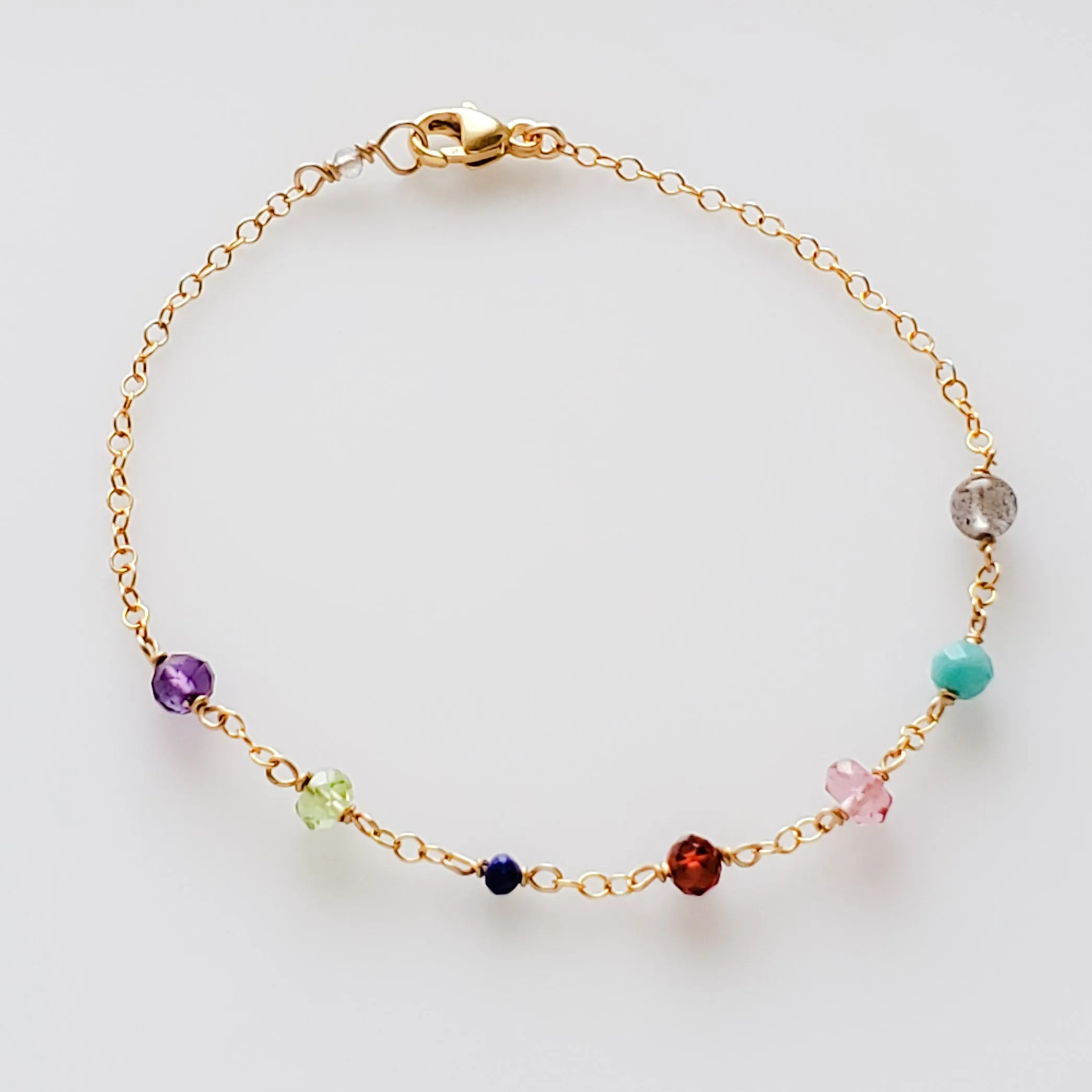 Confetti Gemstone Bracelet