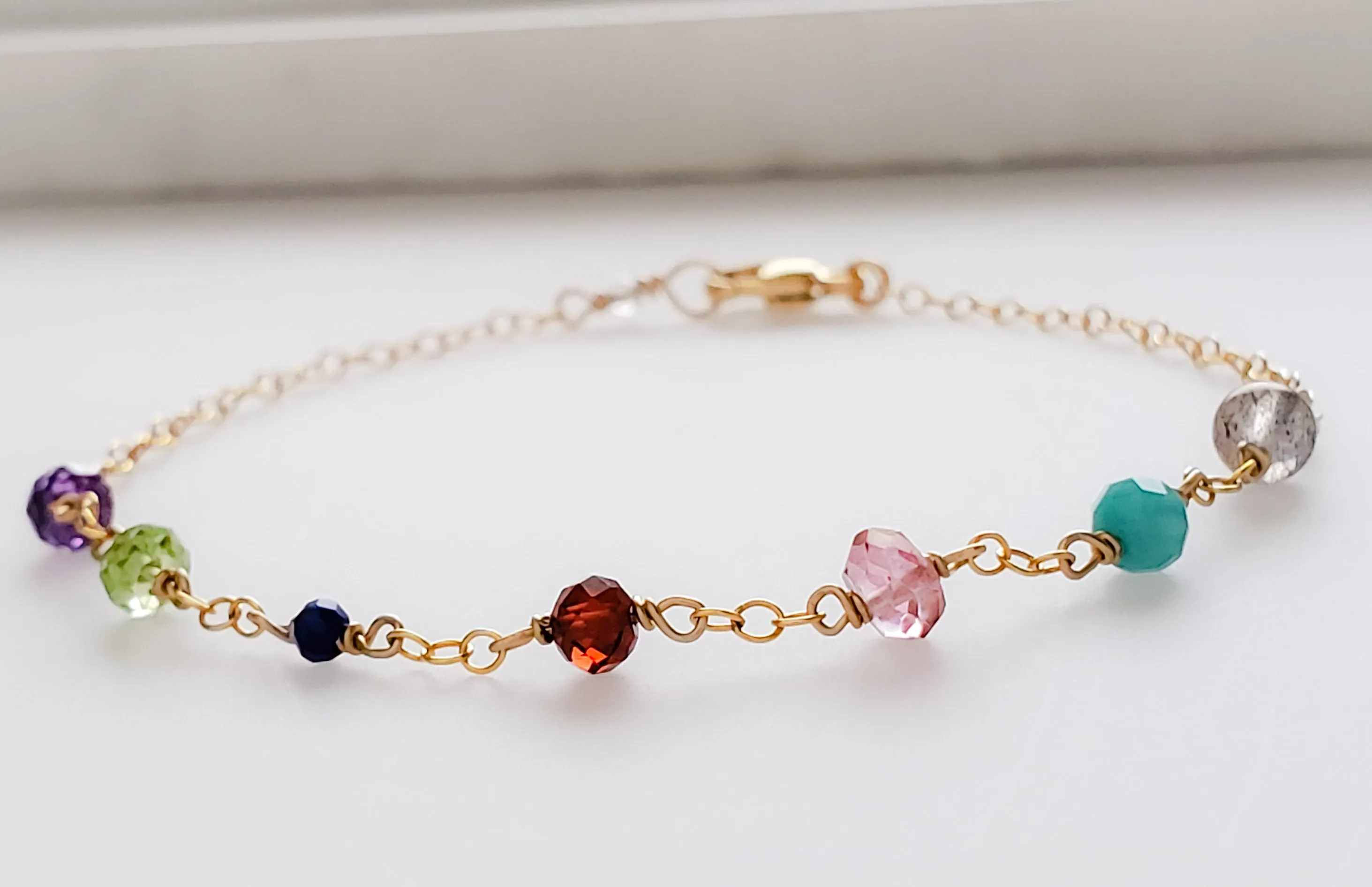 Confetti Gemstone Bracelet