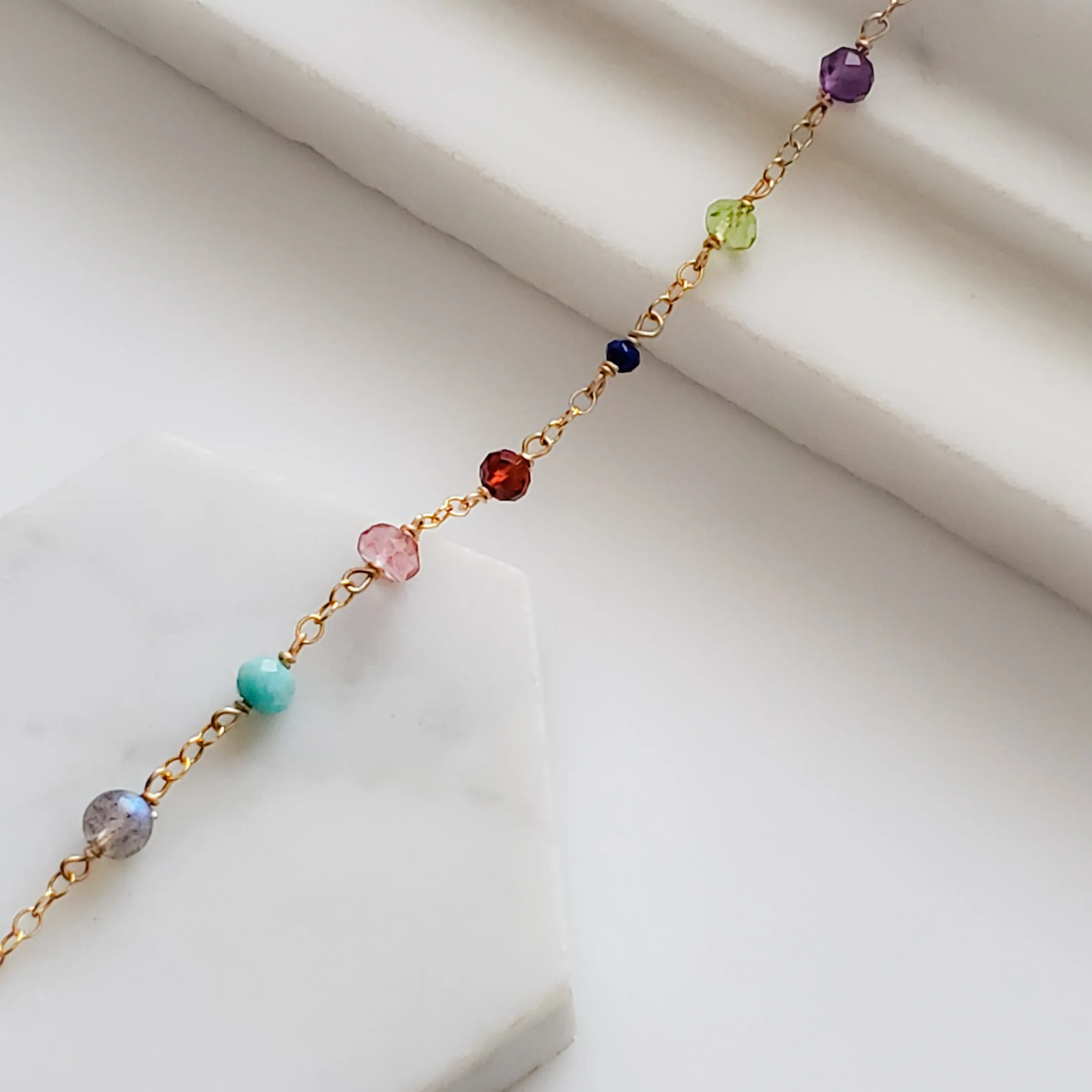 Confetti Gemstone Bracelet