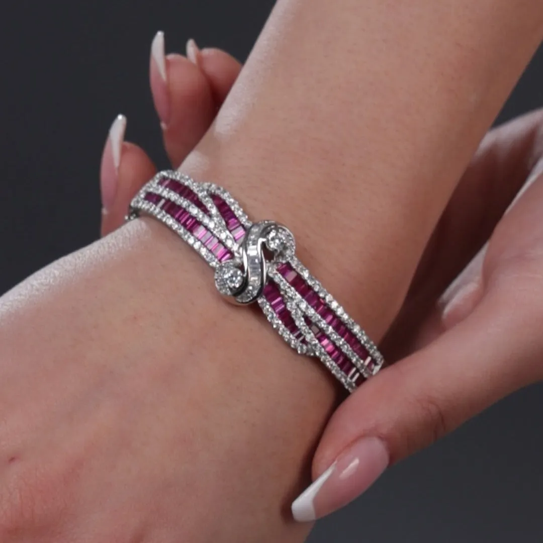 Elegance Twisted Cuff Bracelet