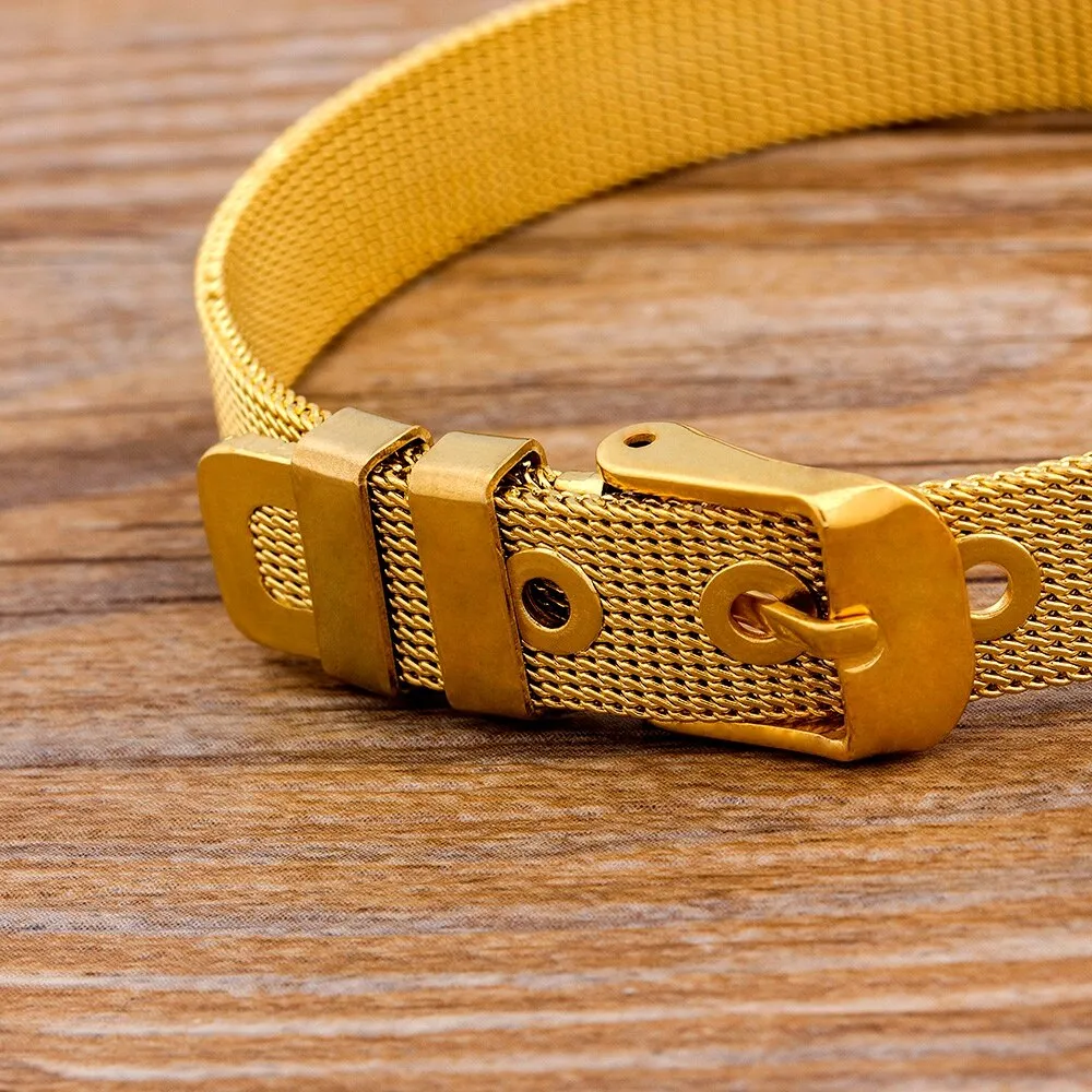 Fashion Stainless Steel Mesh Bracelets For Women