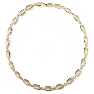 Gaia - Necklace with Citrine, 18k Yellow Gold