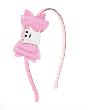 Girly Ghost Bow Headband