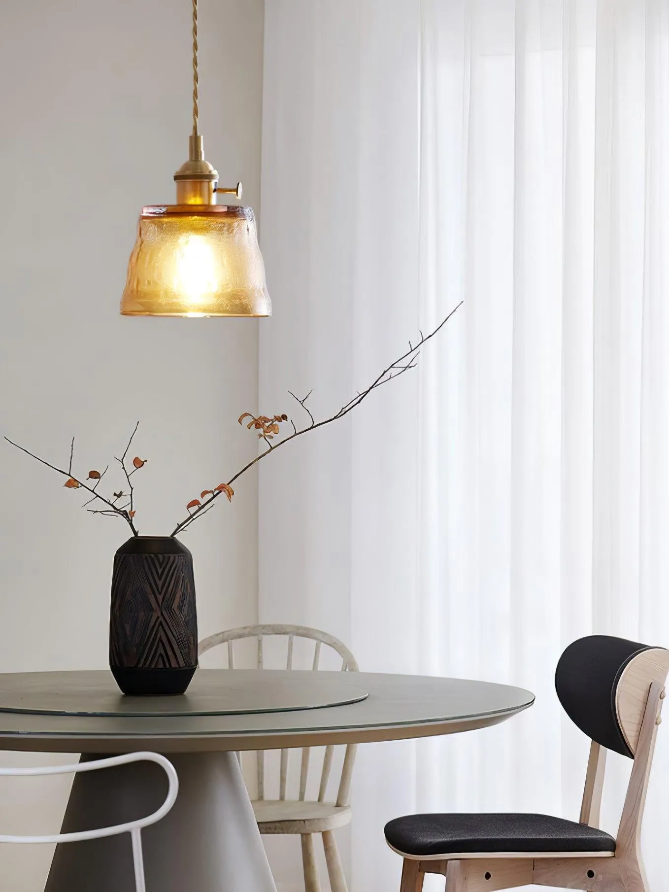 Glass Cup Pendant Lamp