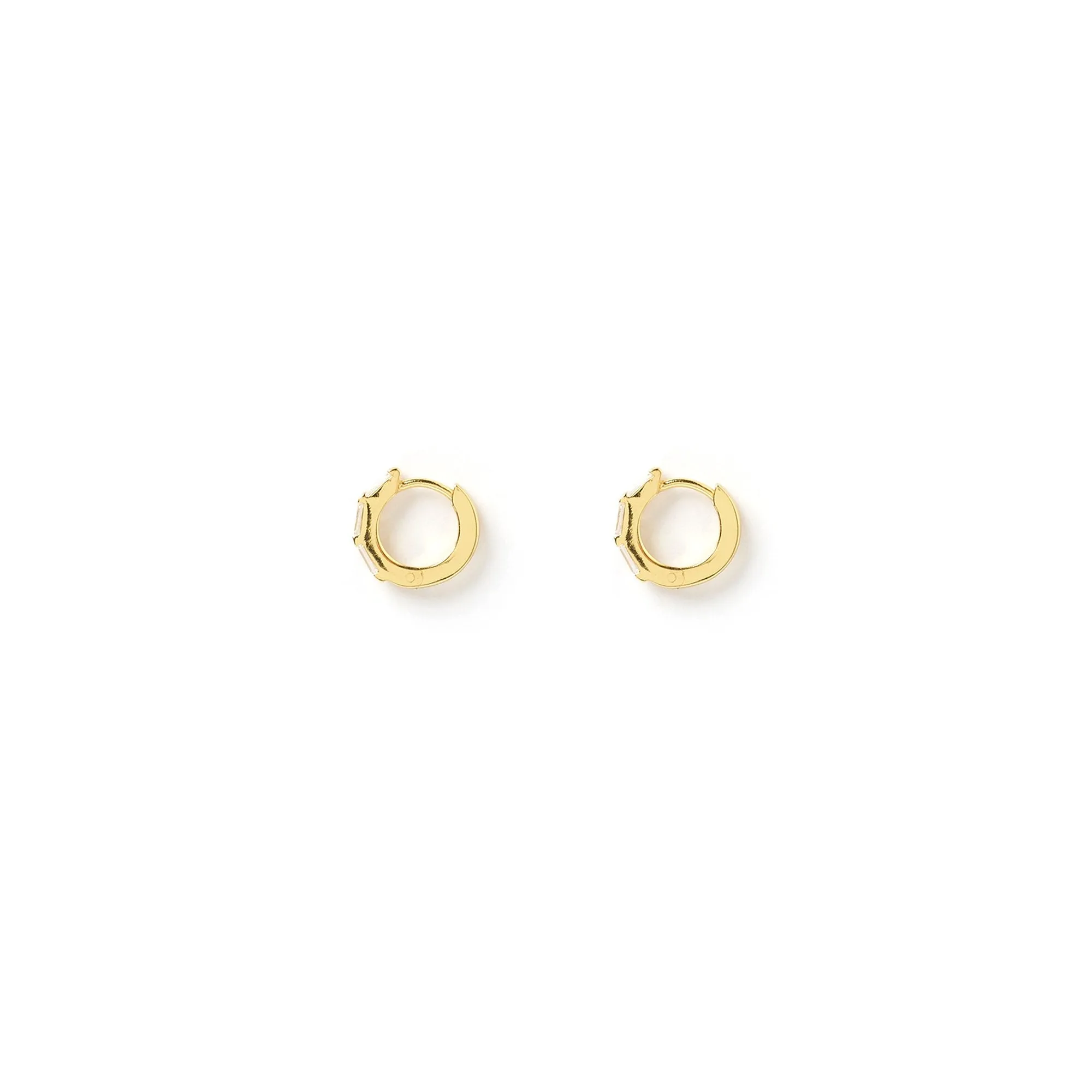 Holi Gold Huggie Earrings
