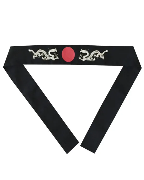 Japanese Martial Arts Sport Hachimaki Headband Dragon