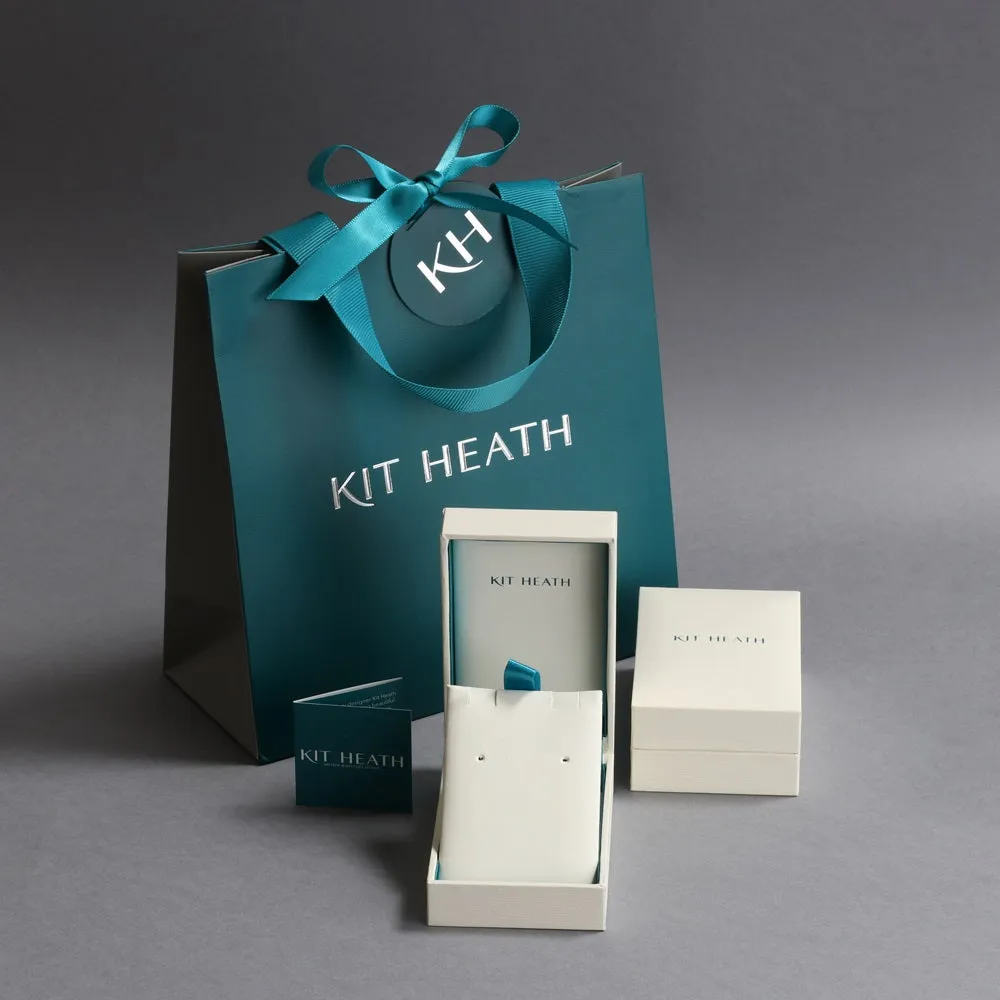 Kit Heath Coast July Synthetic Ruby Birthstone Tag Necklace