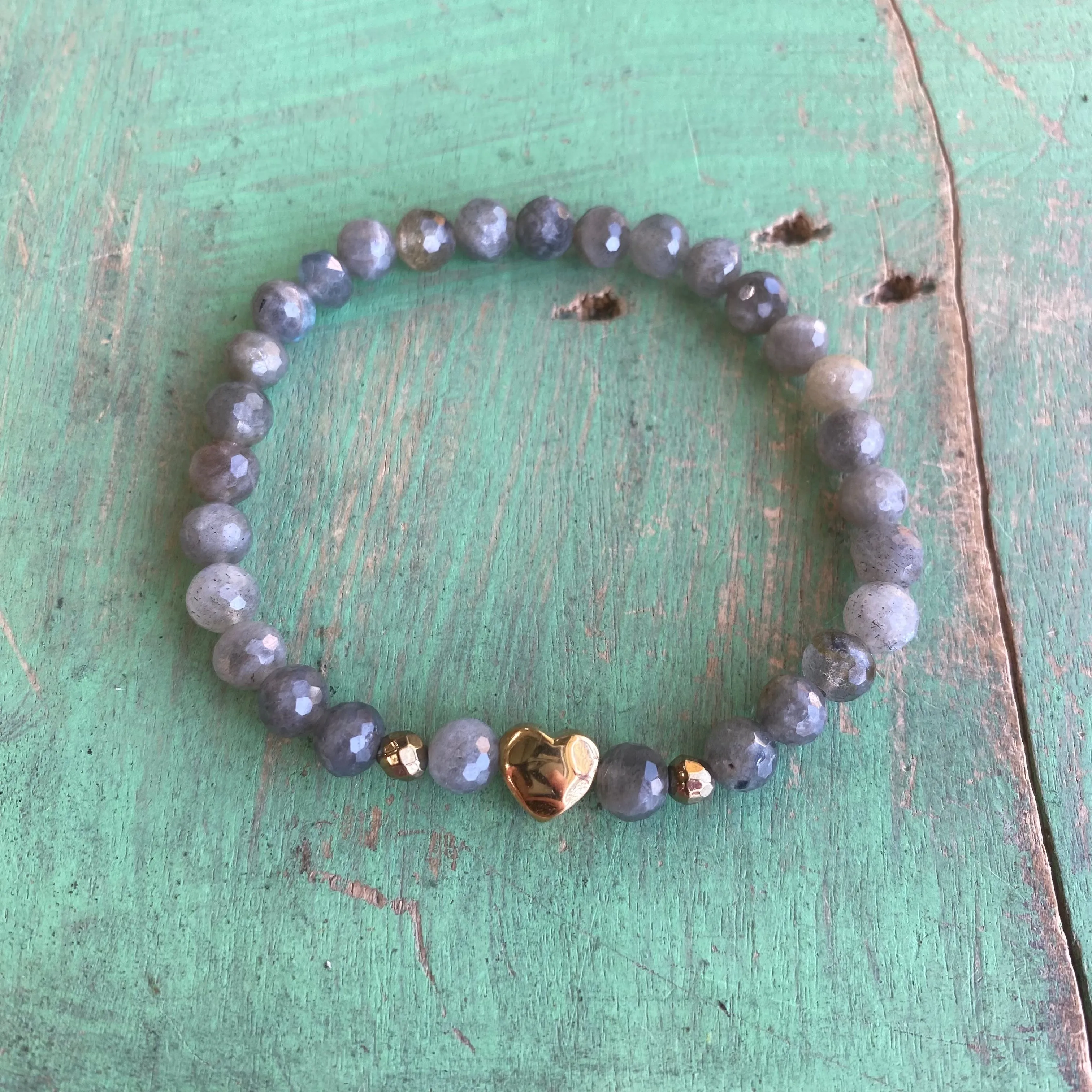 Labradorite Love Bracelet