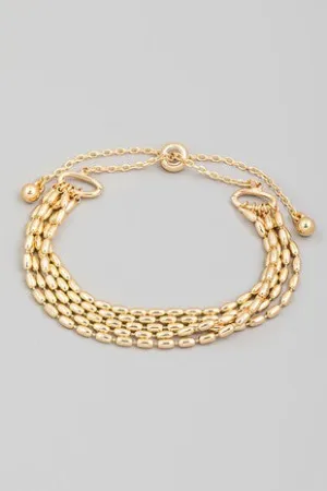 Layered Rice Bead Bracelet