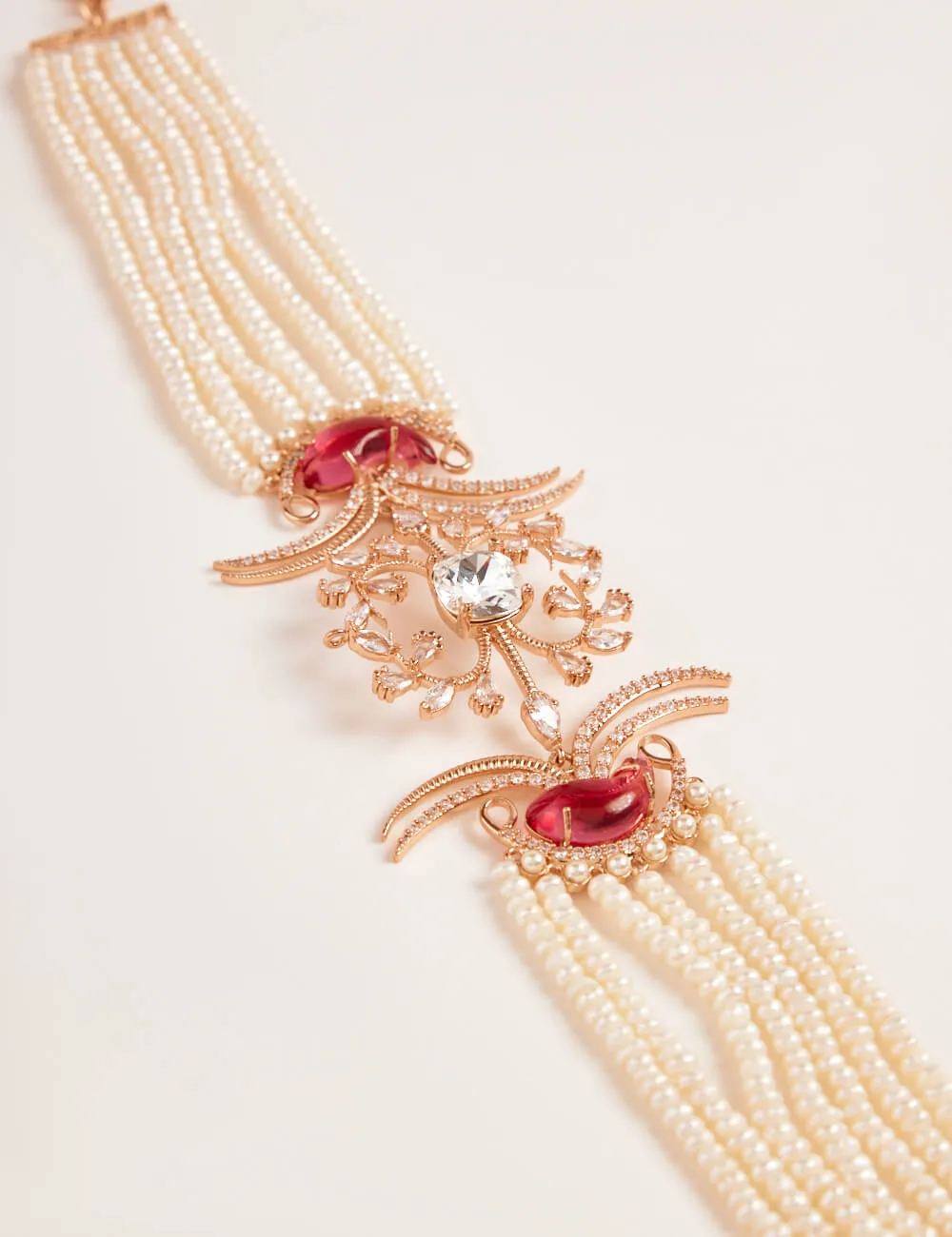 Le Palm Double Fish Choker