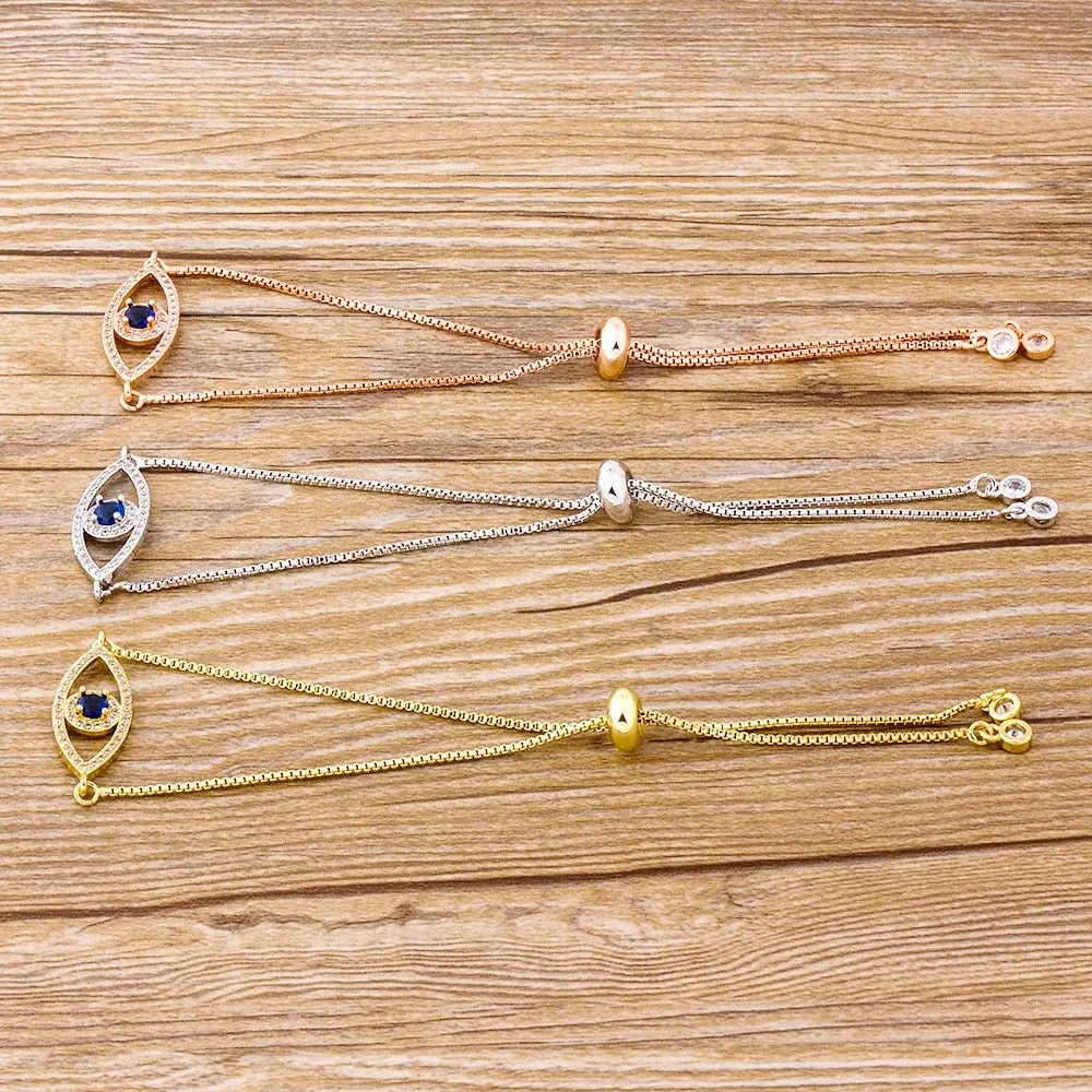 Luxury  Classic Evil Eye Charm Bracelet