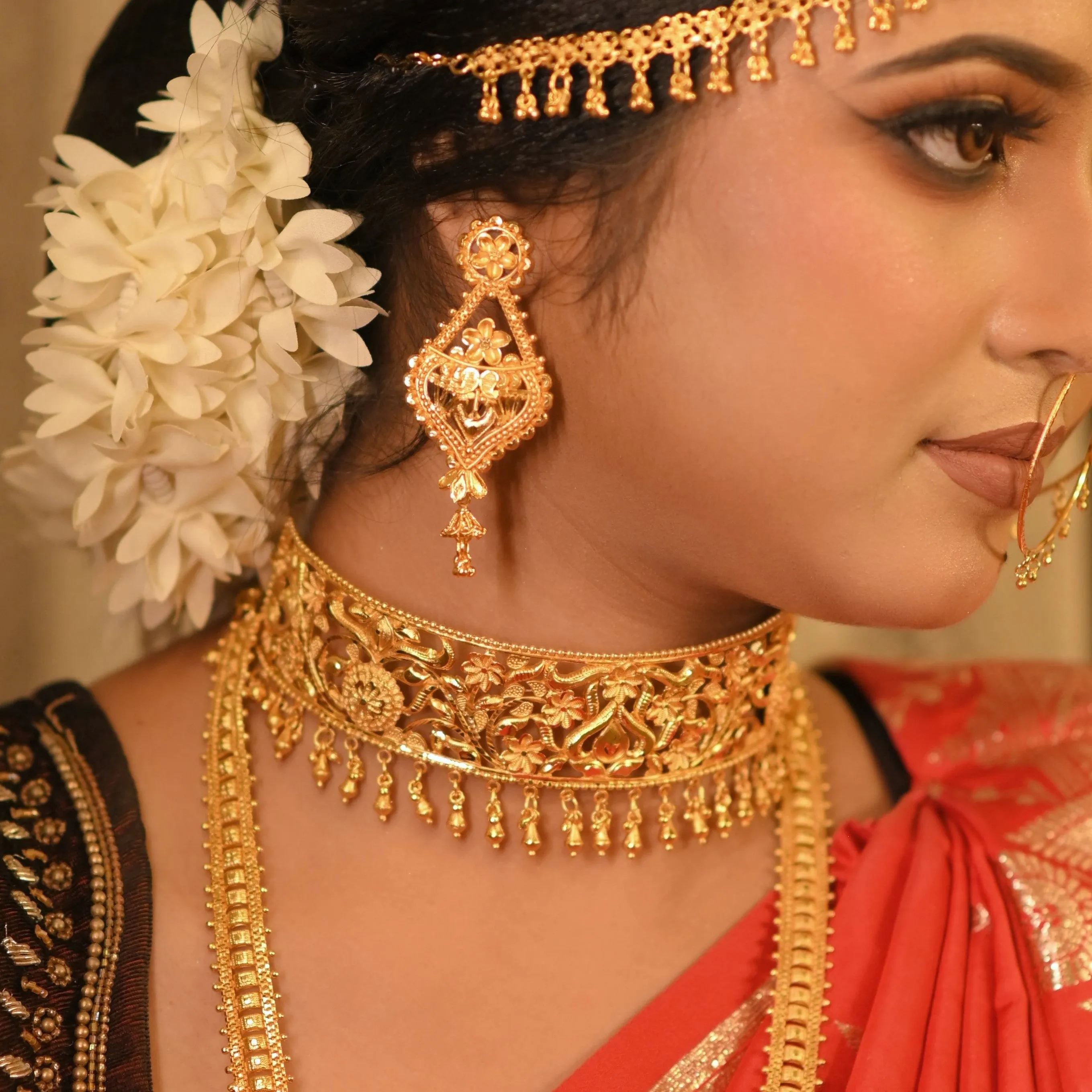 Majestic Art Belt Choker Set