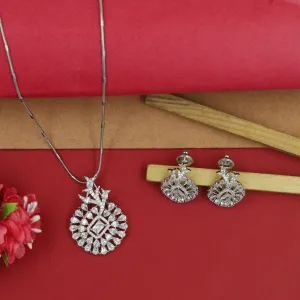 Medium Zircon/AD Pendant Set 16242-69