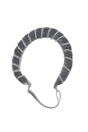 Min Wrap - Silver Velvet