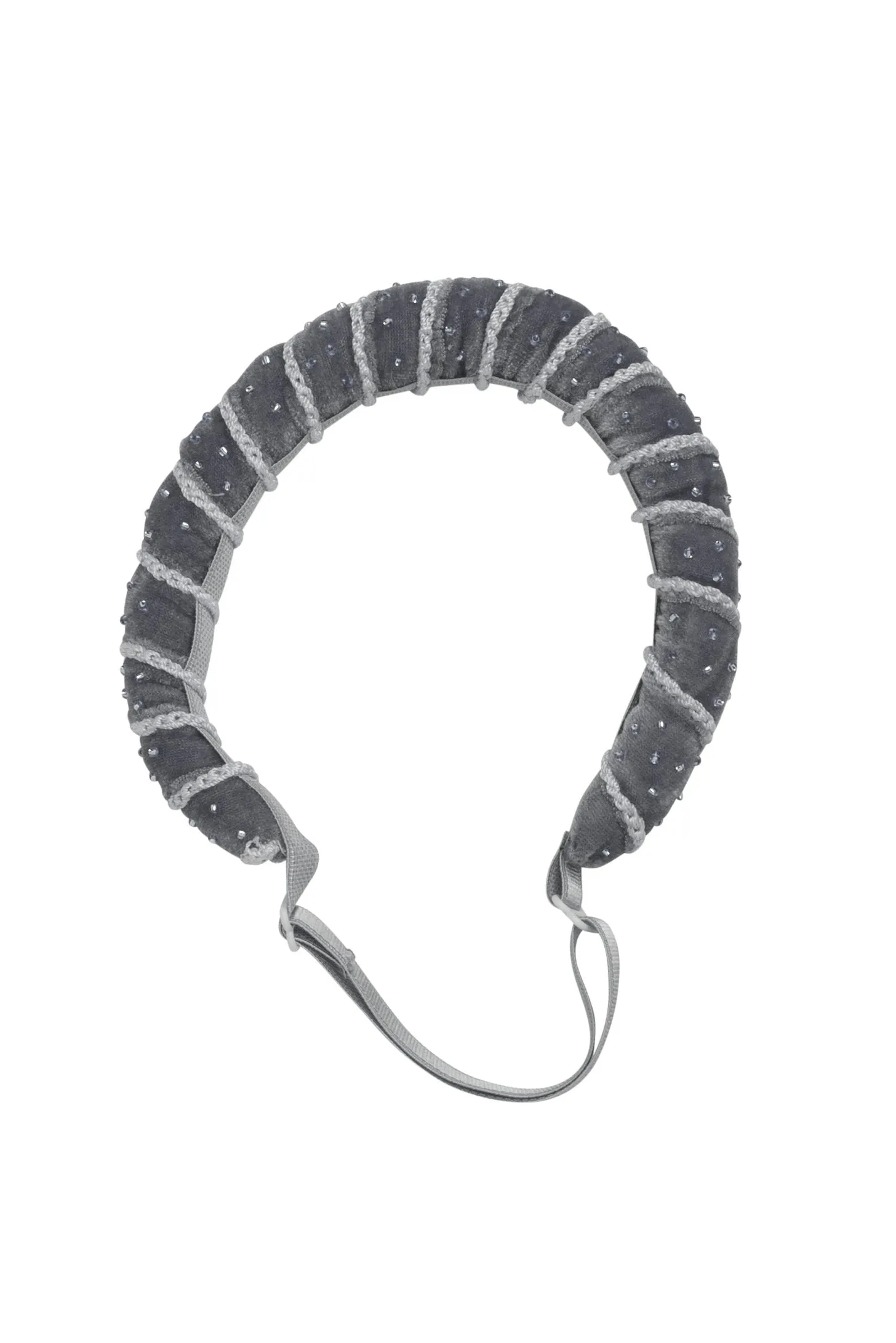 Min Wrap - Silver Velvet