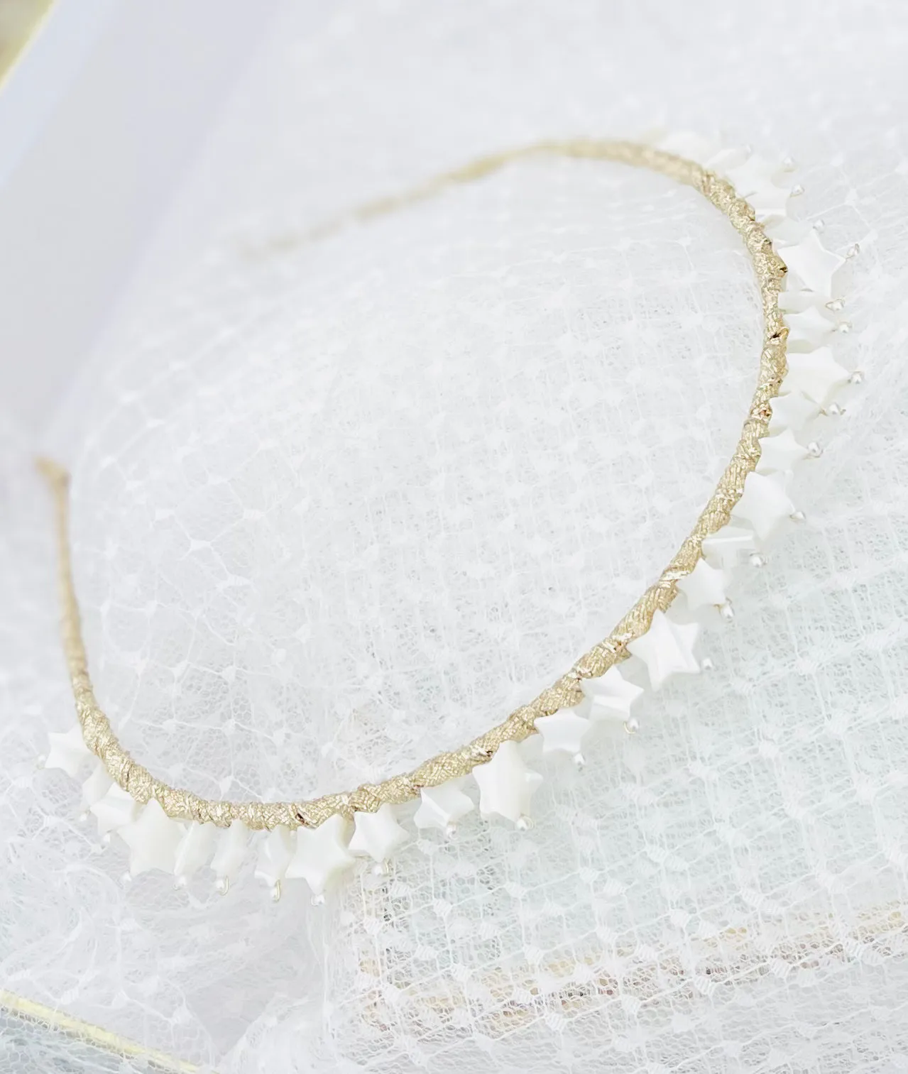 Mother of Pearl Stars headband BERYL- 24028