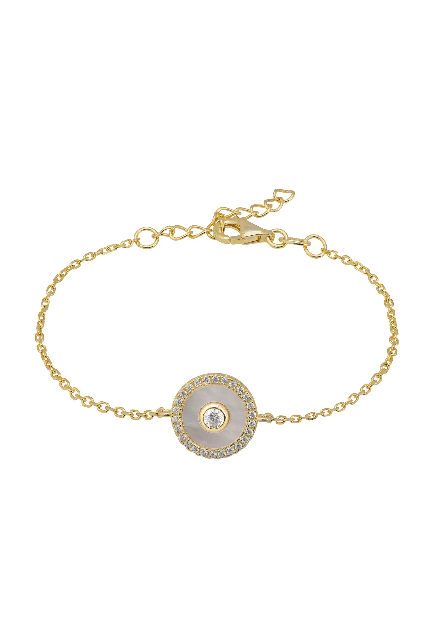 Mystique Amulet Mother of Pearl Bracelet Gold