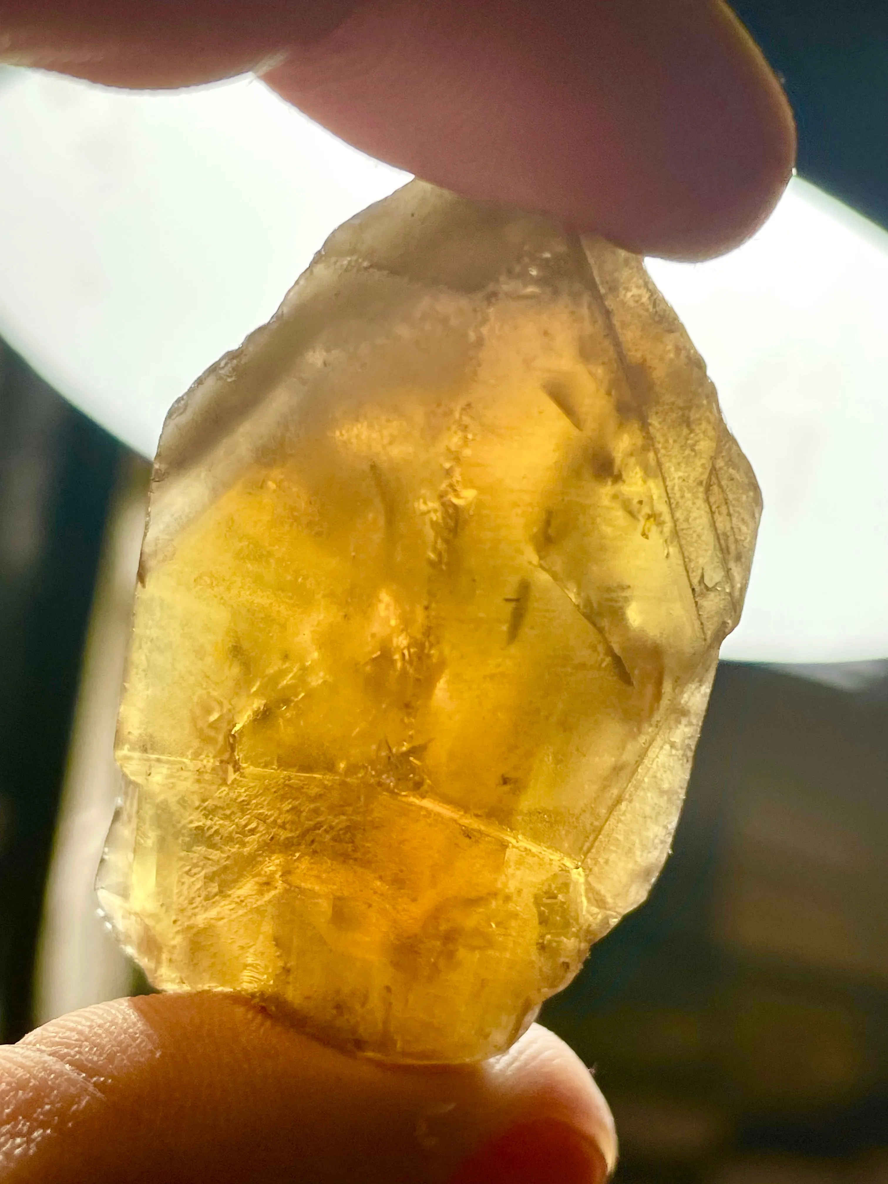 Natural Zambian Citrine, 1.32Kg 34Pieces Wholesale Flat