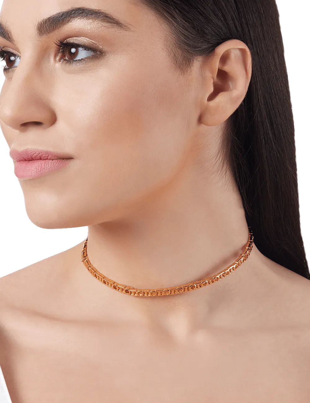 O.H Monogram Choker