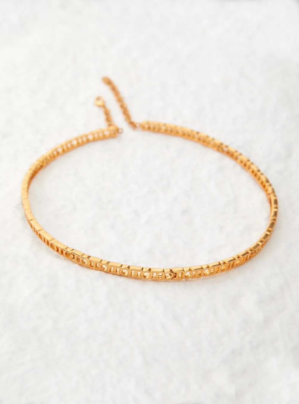 O.H Monogram Choker