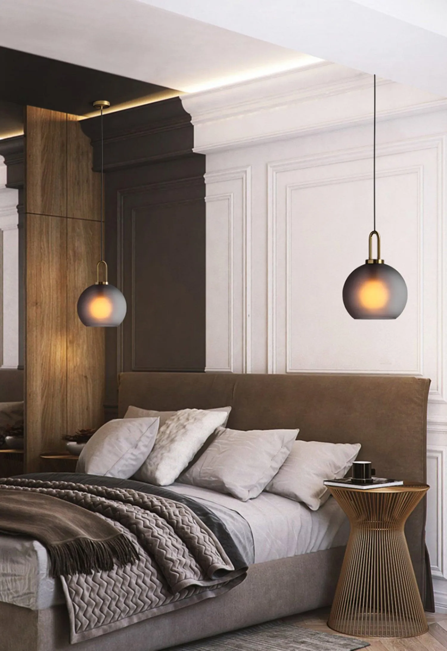 Pendulum Glass Pendant Lamp