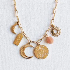 "Moon Child" Charm Necklace