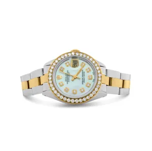 Rolex Ladies Datejust 26mm Two Tone Yellow Gold, Oyster Bracelet Ref. 69173
