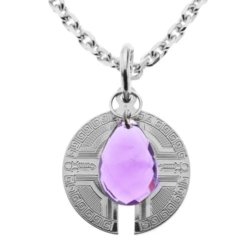 Rose Quartz Crystal With Necklace