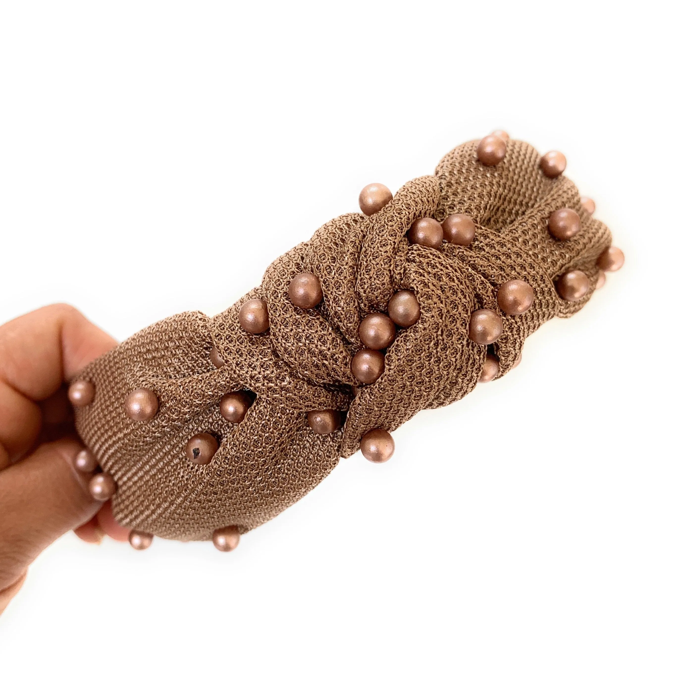 Sarah Pearl Knotted Headband (More Colors)
