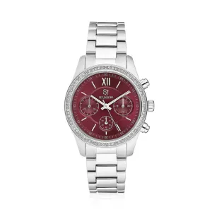 Sif Jakobs Stainless Steel Silver Watch Domenica