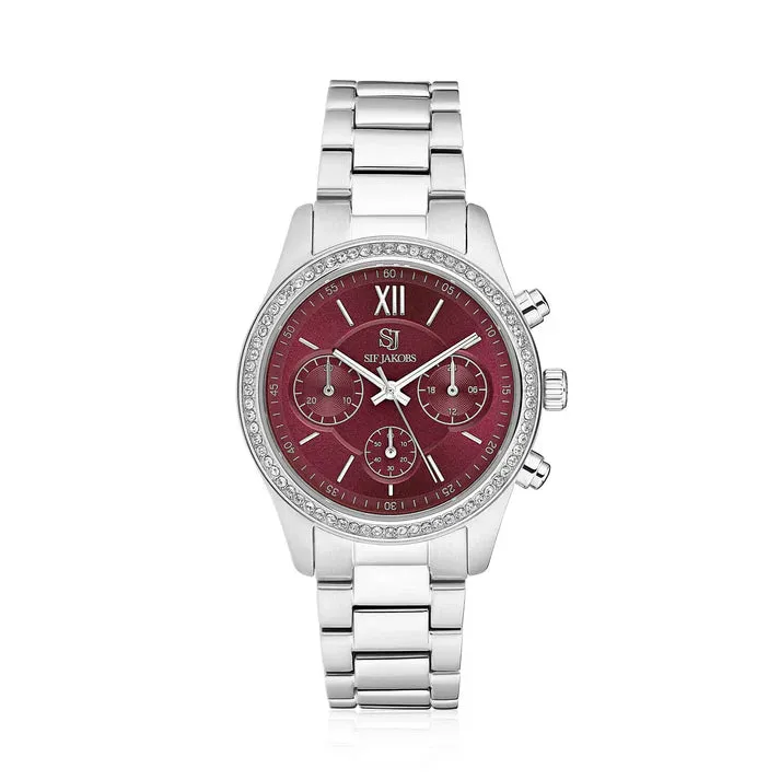 Sif Jakobs Stainless Steel Silver Watch Domenica